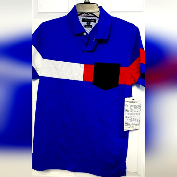 Tommy Hilfiger Signature Polo Tshirts - Picture 2 of 8